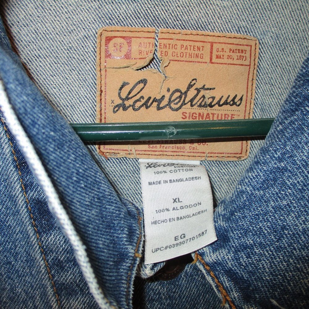 Levi's Blue Denim Jacket for Like New condition